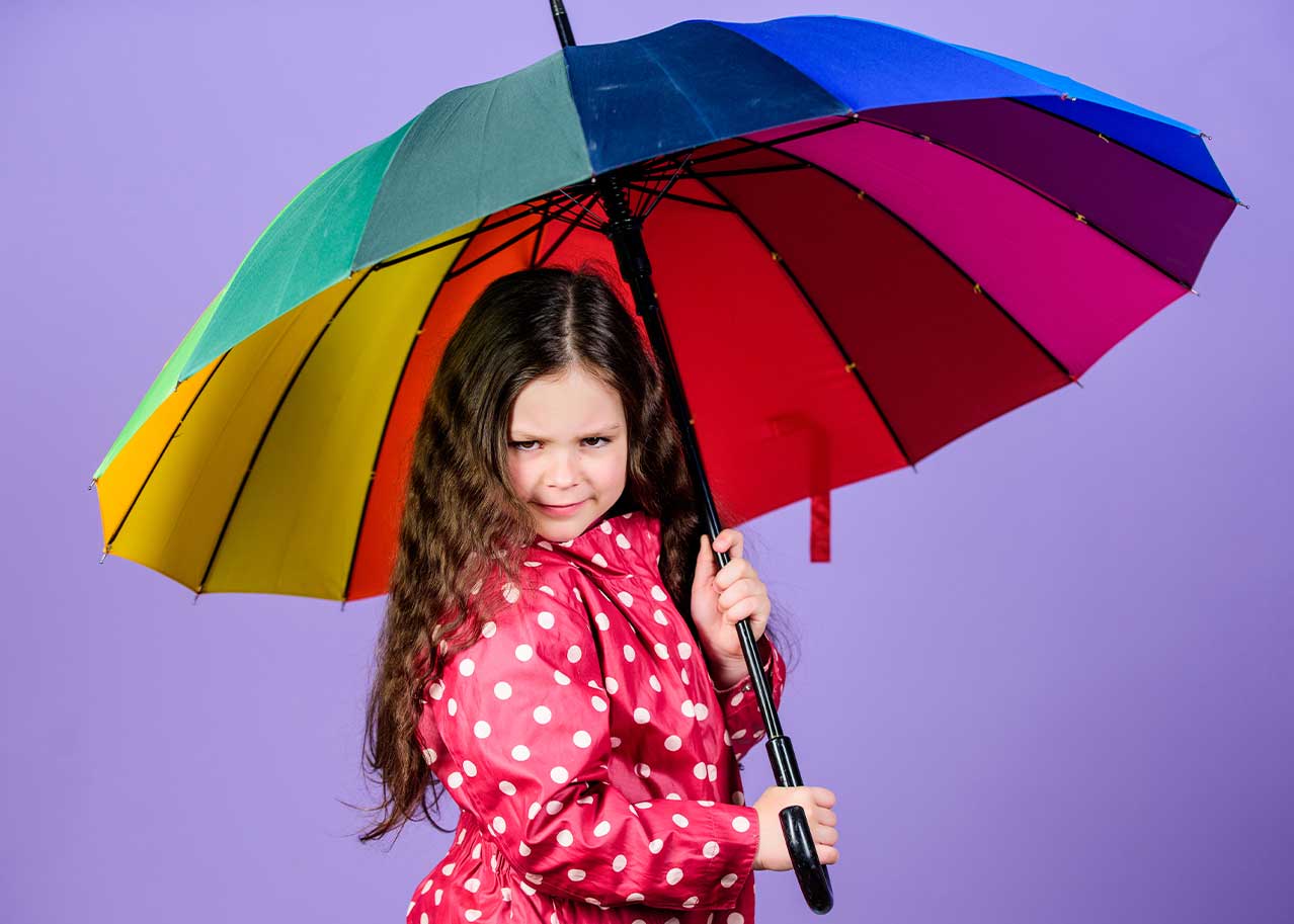 personalised umbrellas kids