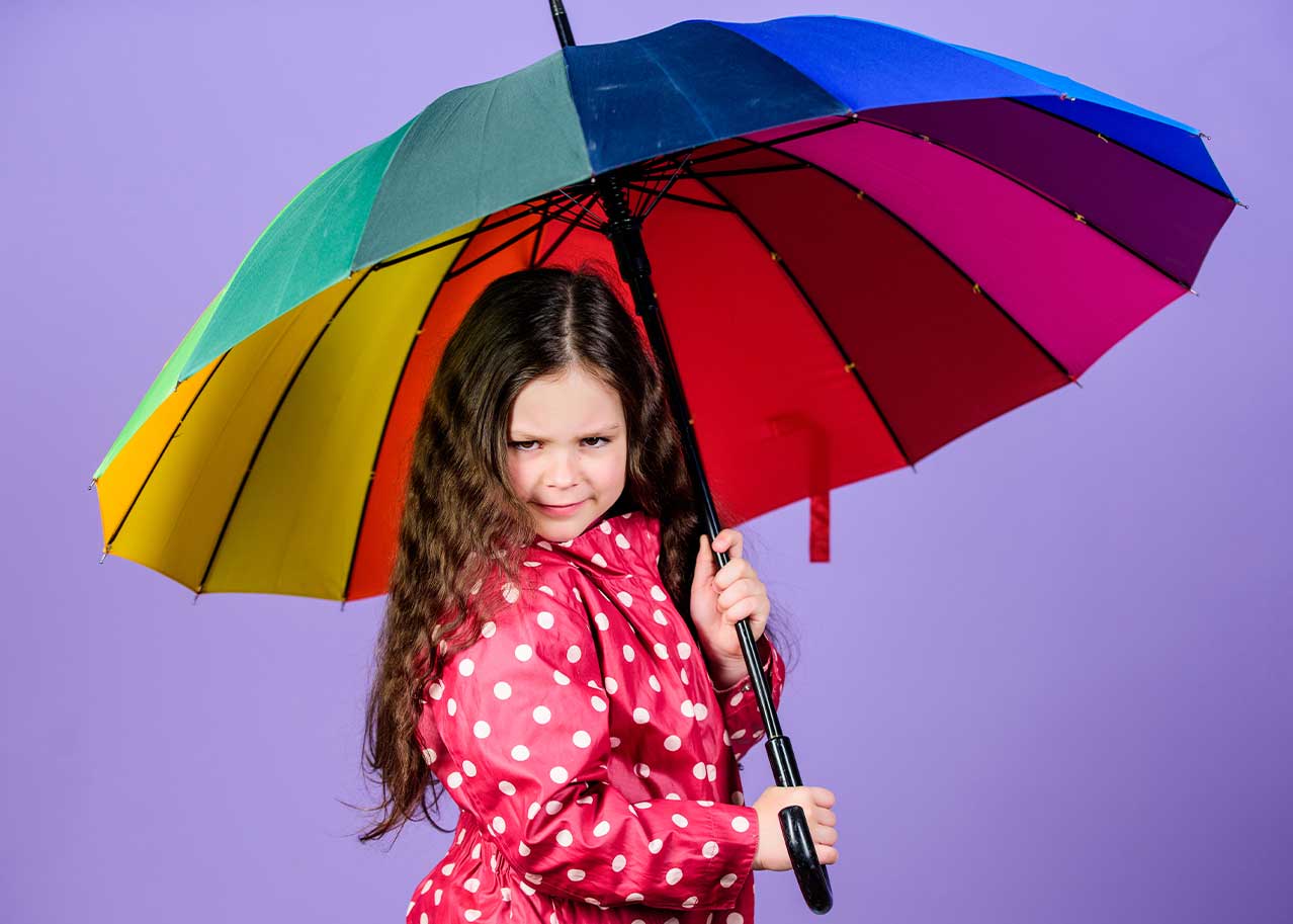 personalised umbrellas kids