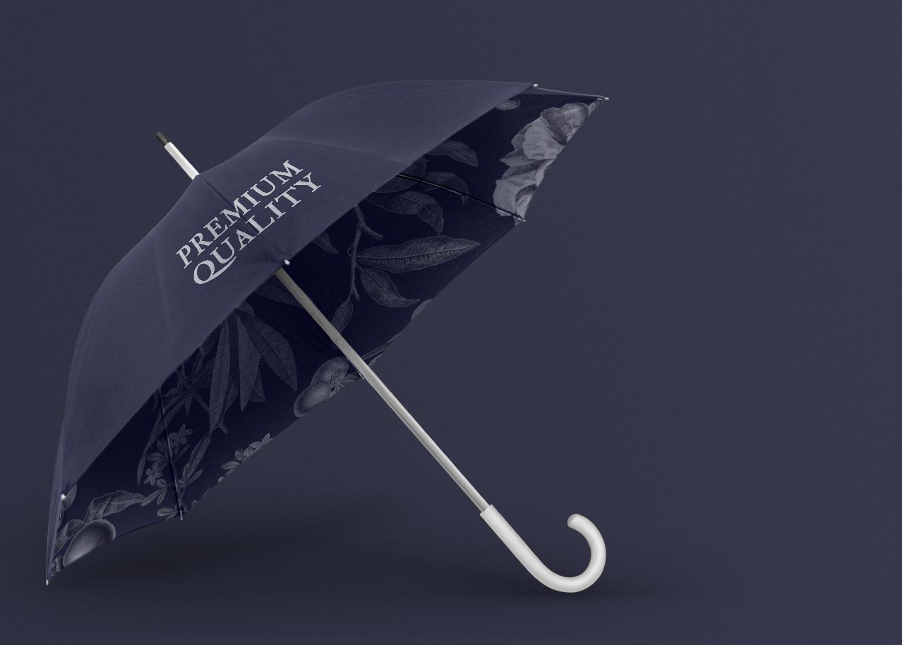 custom branded umbrellas