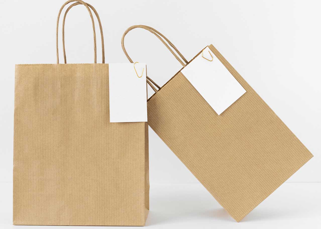 custom printed paper bags