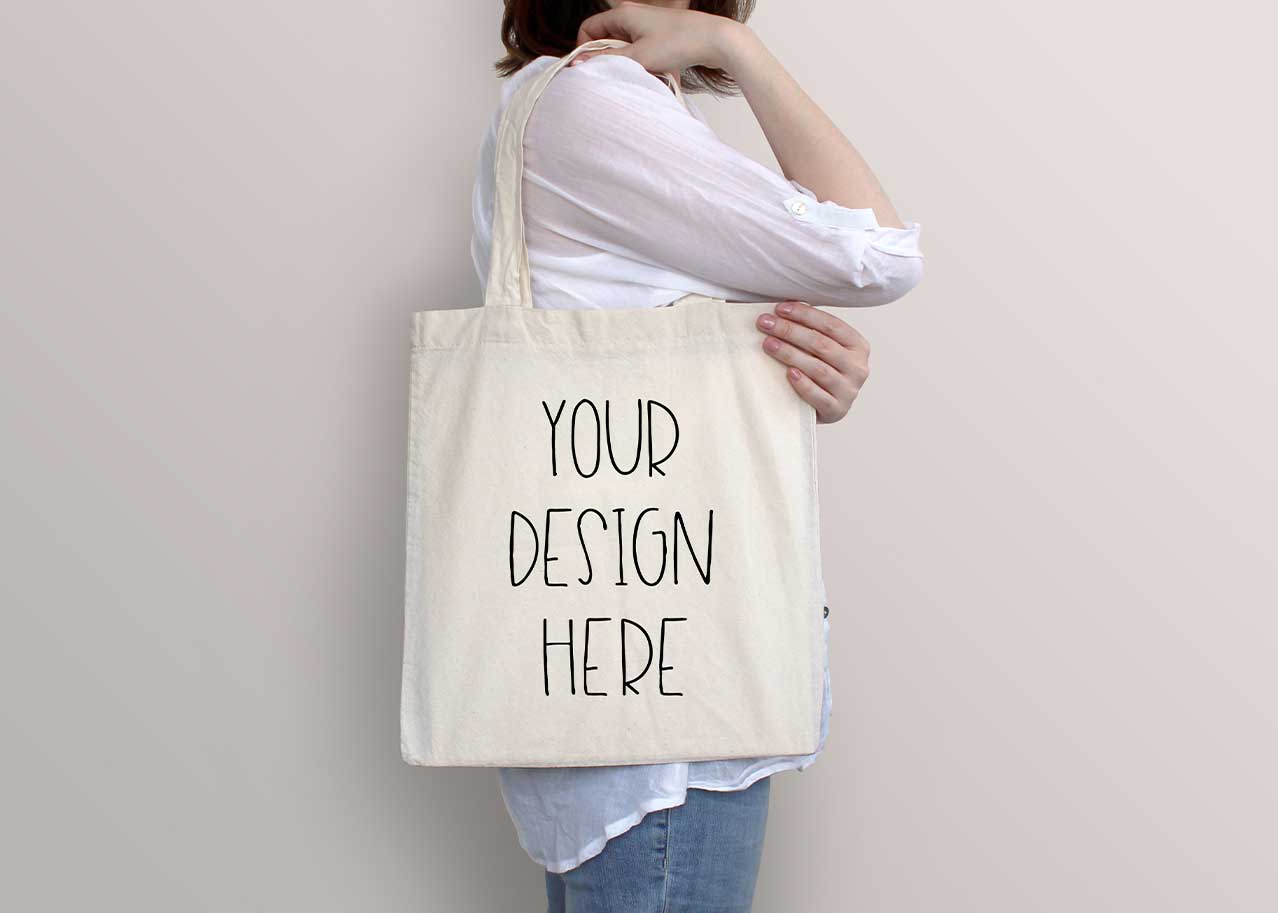 personalised shopping bags
