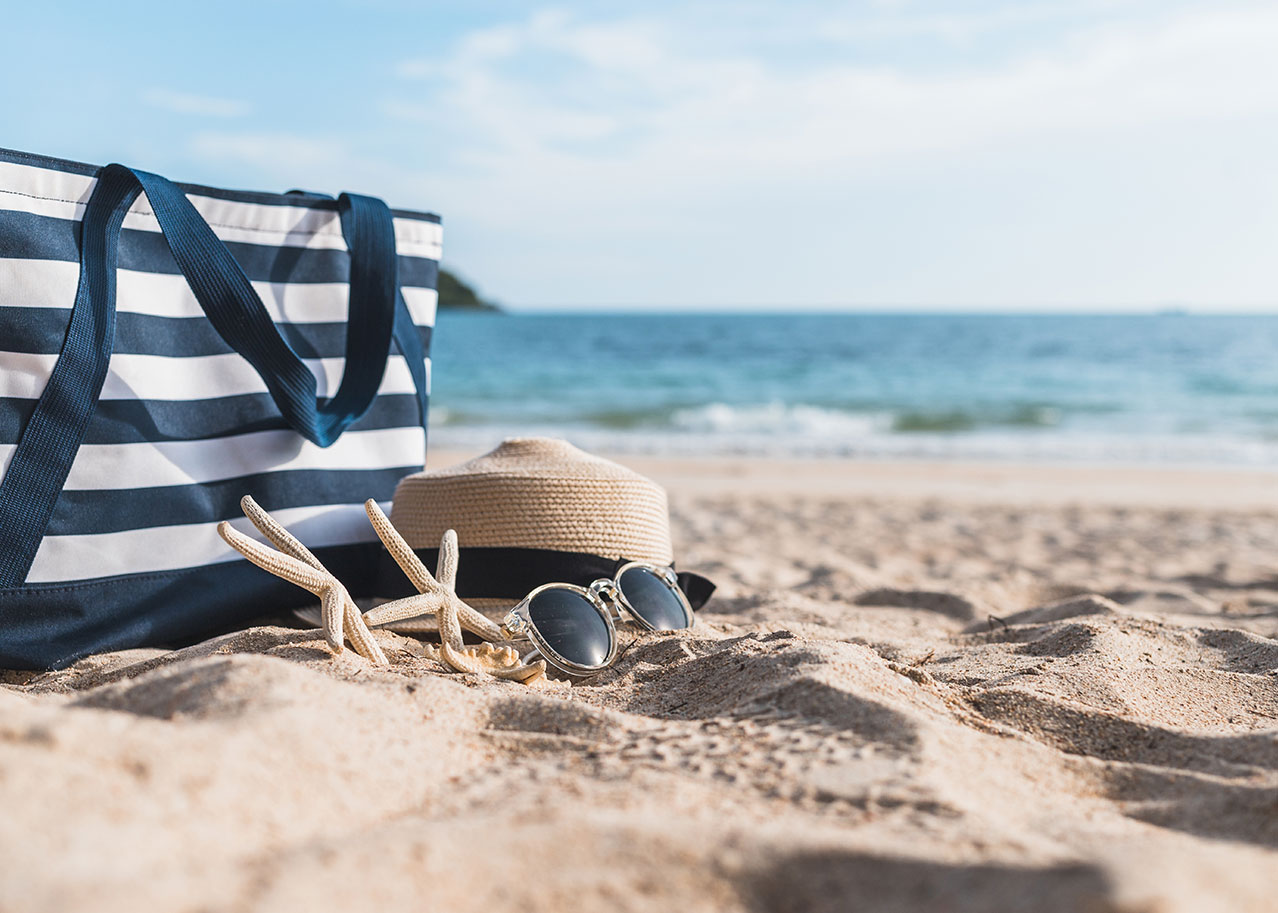 beach bag personalised