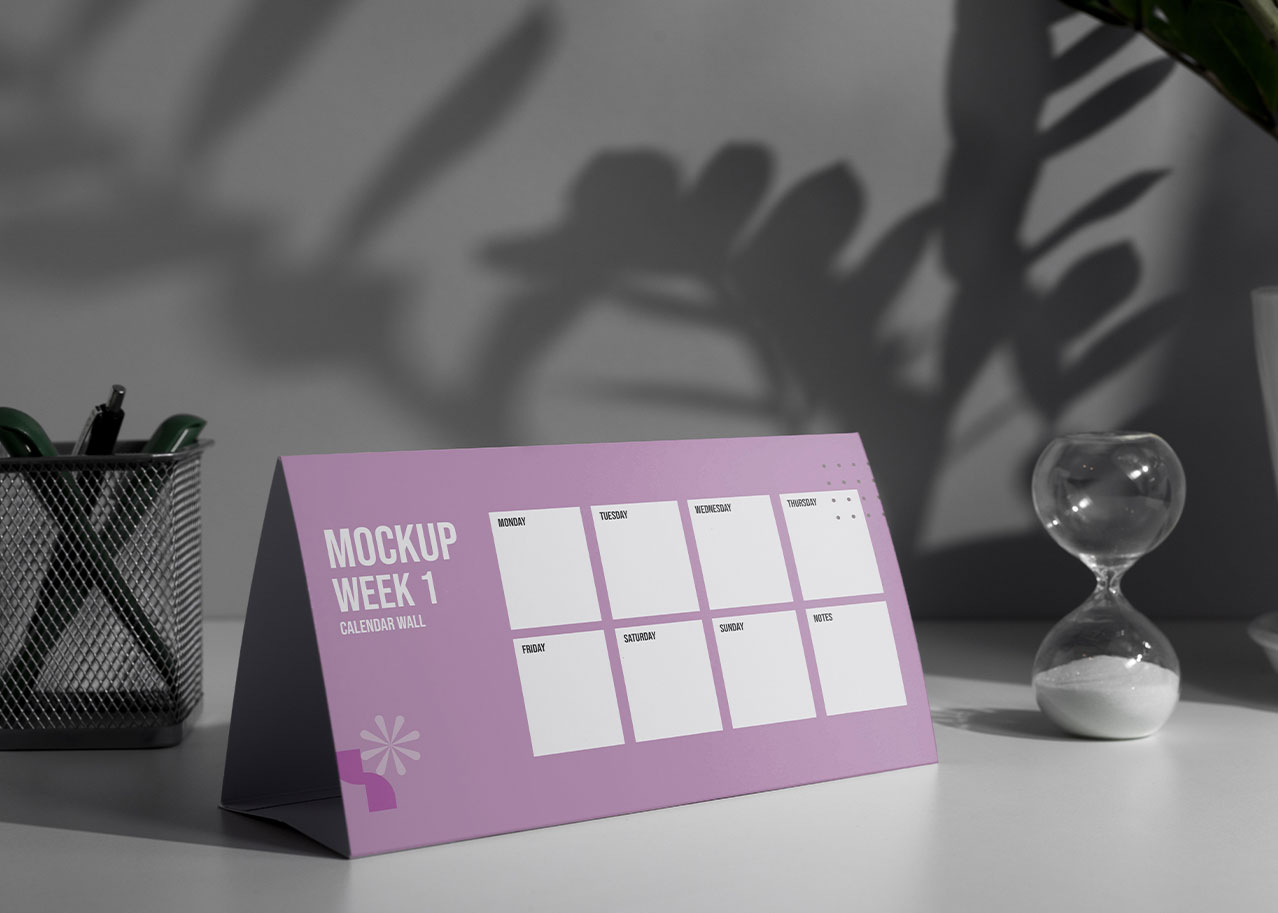 personalised desk calendars