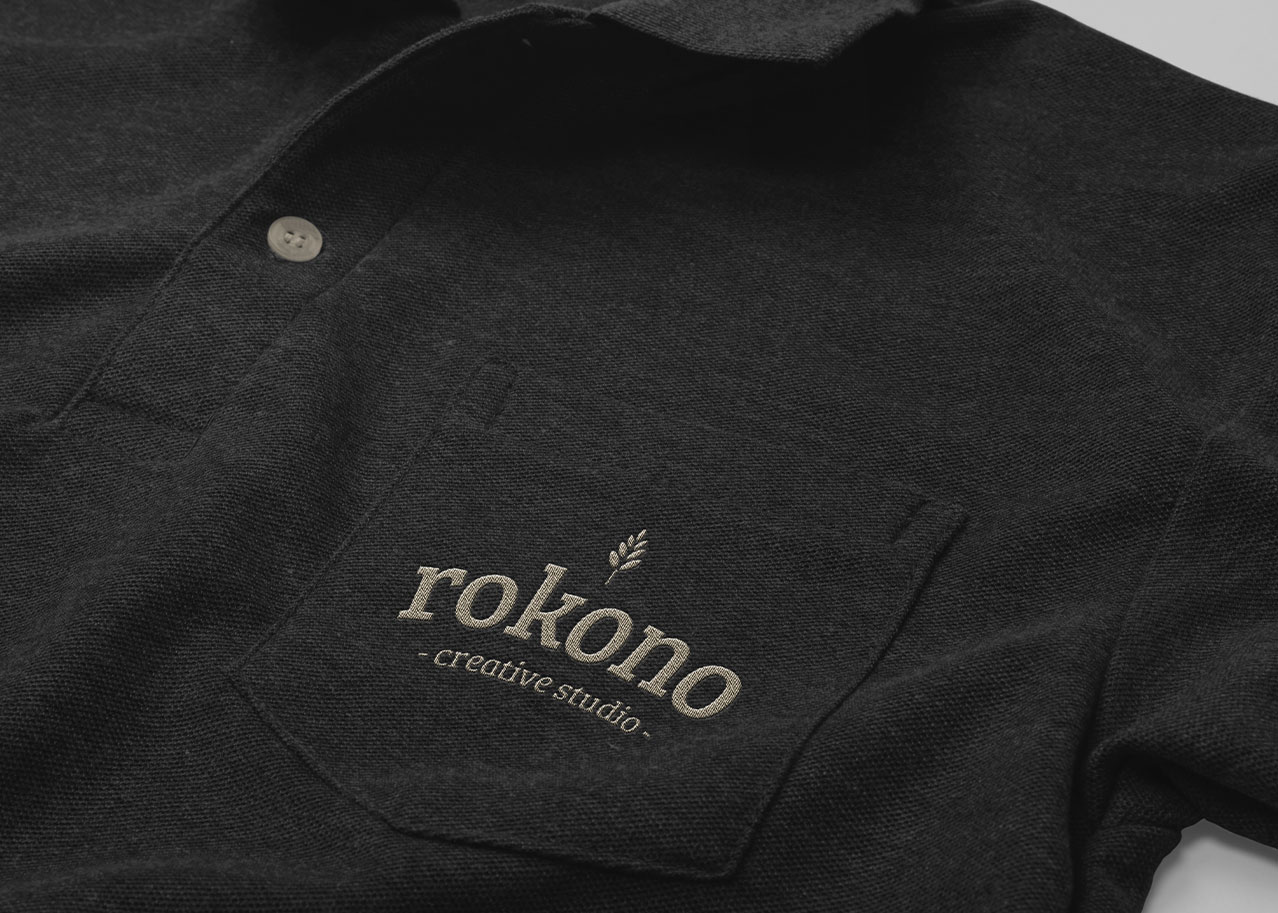 personalised logo polo shirts
