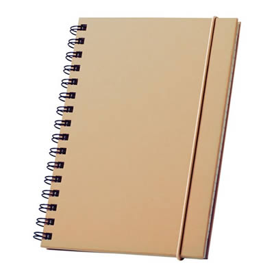 Personalised Eco notebooks