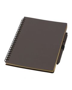 CAMBODIA - Coffee fibre notebook with pen