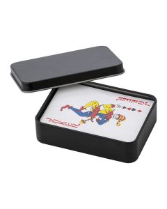 NATHAN - Metal tin with playing cards 