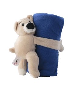 SHAMOKIN - Plush toy bear with fleece blanket Owen