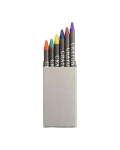 SELENA - Cardboard box with crayons 