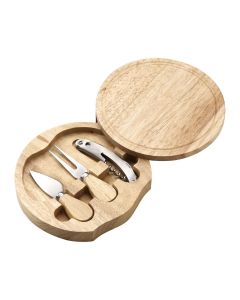 BELLAMY - Wooden cheese plate set 
