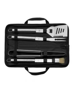 DOWNEY - Stainless steel barbecue set Silas