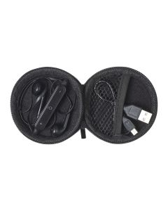 ARIA - ABS pouch with earphones 