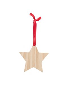 CASPIAN - Wooden Christmas ornament Star 