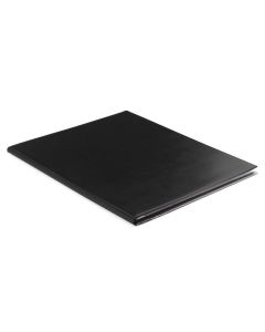 MENU ELEGANT L - large smooth leatherette menu holder
