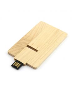 CARDWOOD - wood credit card usb flash drive