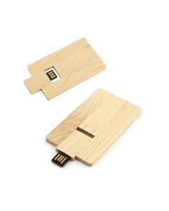 CARDWOOD - wood credit card usb flash drive