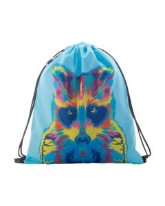 CREADRAW KIDS RPET - custom drawstring bag for kids