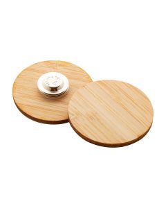 BOOBADGE - bamboo badge