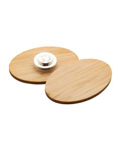 BOOBADGE - bamboo badge