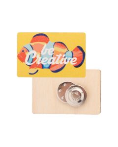 WOOBADGE - custom magnetic badge