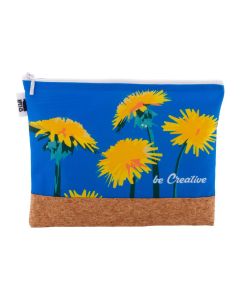 CREABEAUTY CORK L RPET - custom cosmetic bag