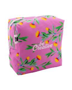 CREABEAUTY SQUARE L - custom cosmetic bag