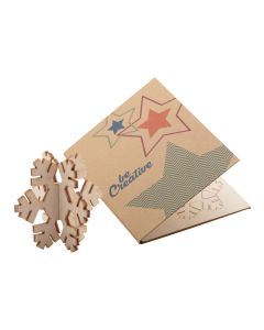 CREAX ECO - Christmas card, snowflake