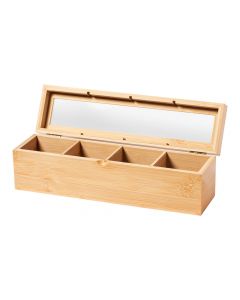 ZIRKONY - bamboo tea box