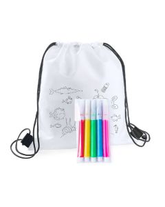 BACKYS - colouring drawstring bag