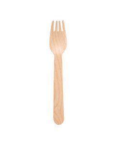WOOLLY - wooden cutlery, fork