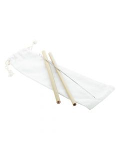 BOOSIP - bamboo straw set