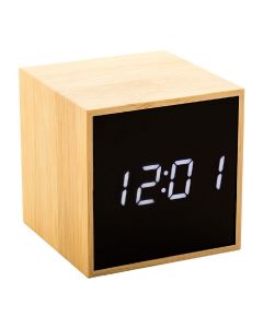 BOOLARM - bamboo alarm clock