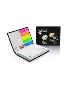 COVER SET - sticky notes with hard cover