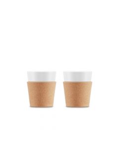 BISTRO 300 - Set of 2 mugs in great quality porcelain 300ml