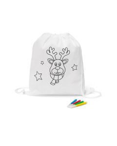 GLENCOE - Children's colouring drawstring bag