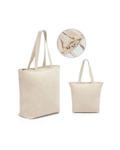 HACKNEY - 100% cotton bag with zipper