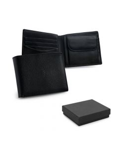 BARRYMORE - Leather wallet with RFID blocking