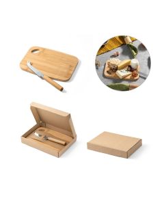 CAPPERO - Set with board and cheese knife