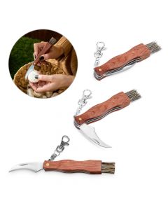 GUNTER - Pocket knife in stainless steel and wood