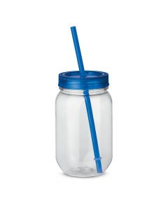 STRAW - Cup with straw 550 ml