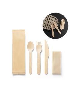 SUYA - Wooden cutlery set