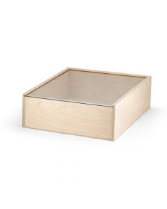 BOXIE CLEAR L - Wood box L