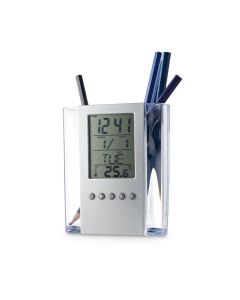 EDEM - Ball pen holder with digital clock
