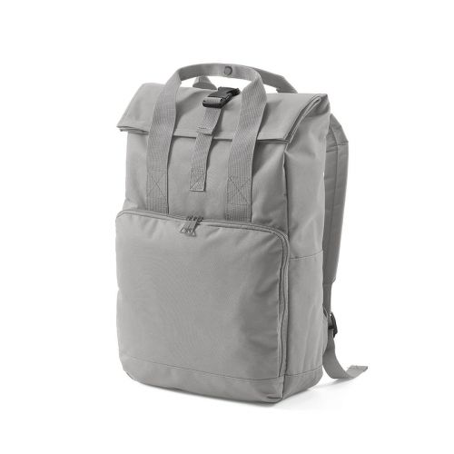 WARSAW - Backpack 20L rPET. Roll top and buckle closure