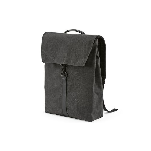 PRAGUE - Backpack 25L rCotton. Hook closure. Fits 17 laptop