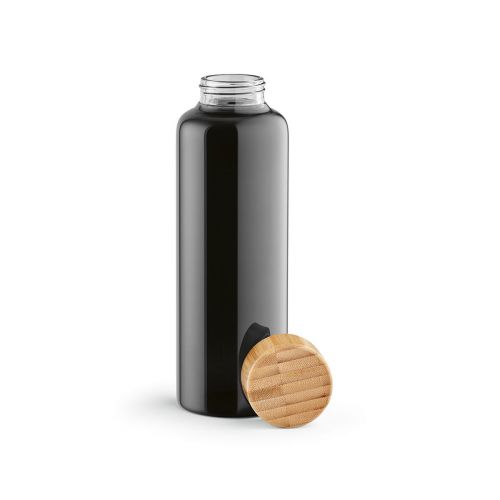 INDUS - Bottle Borosilicate Glass and Bamboo lid 510 ml. Leakproof