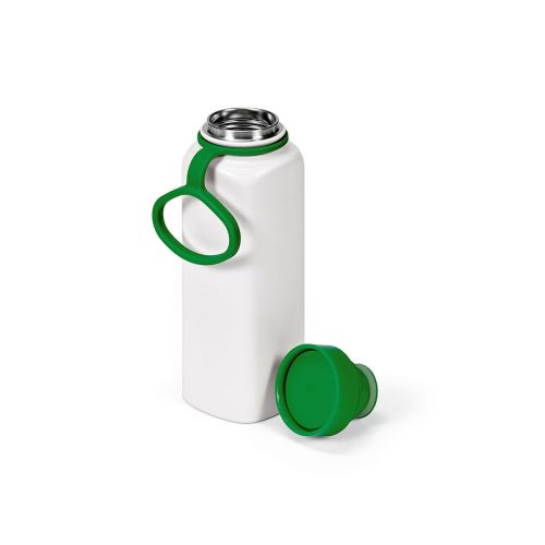 URAL - Bottle rSS 820ml. Double wall and Leakproof. 360° push Lid