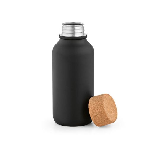 VOLGA - Bottle rSS and Cork lid 530ml. Single wall and Leakproof