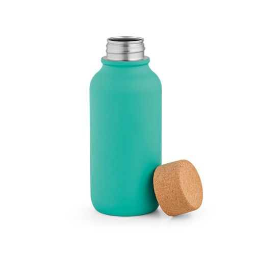 VOLGA - Bottle rSS and Cork lid 530ml. Single wall and Leakproof