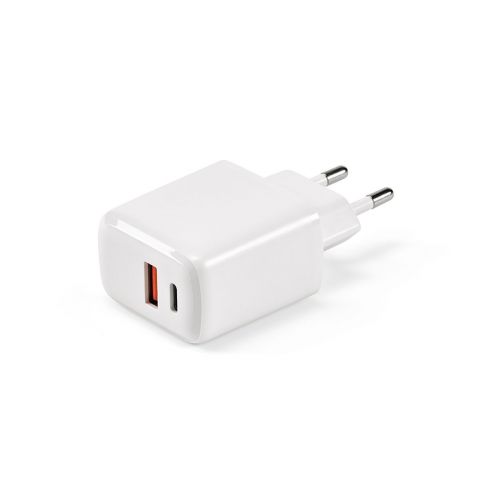 FRANKLIN - Wall Charger rABS 20W. USB-C and USB-A Fast charging